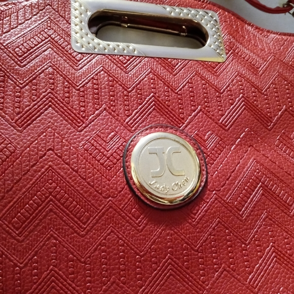 🎁🎒 JUDY CHEN RED SHOULDER BAG🦉 - Picture 9 of 10